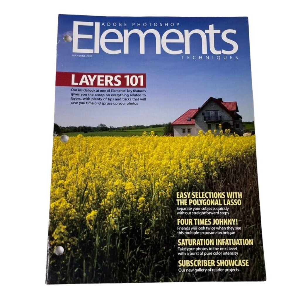 Adobe Photoshop Elements Techniques Magazine u May Jun 2009 Layers 101